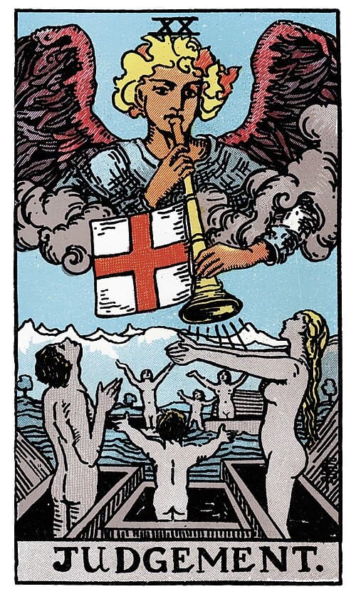 Judgement tarot card