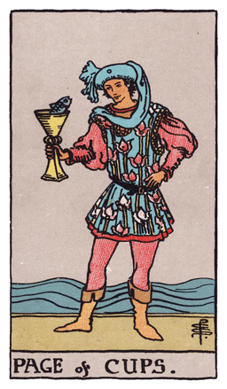 Page of Cups