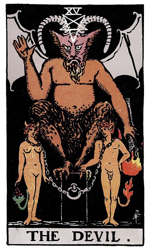 The Devil tarot card