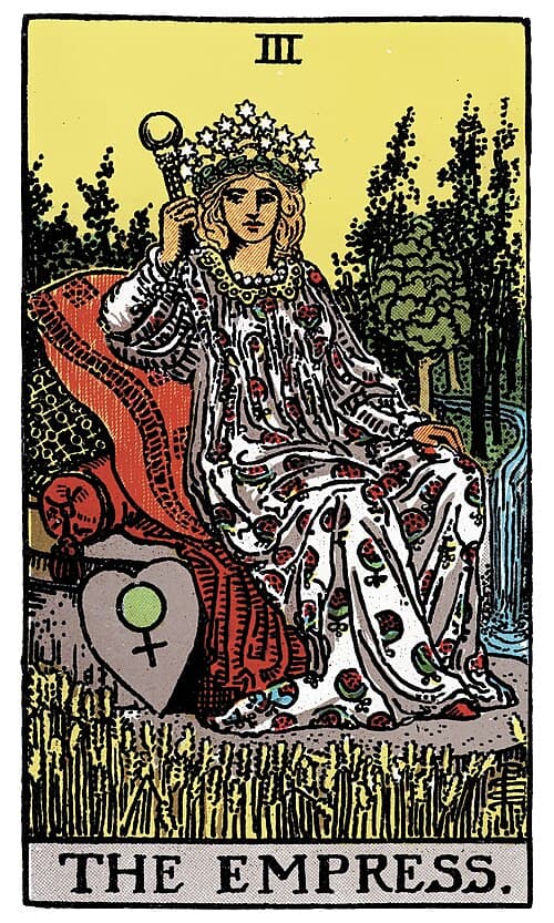 The Empress tarot card