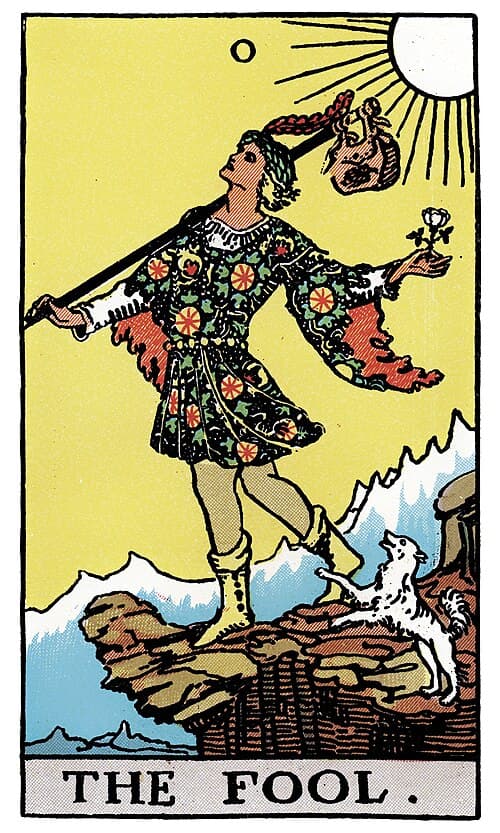 The Fool tarot card