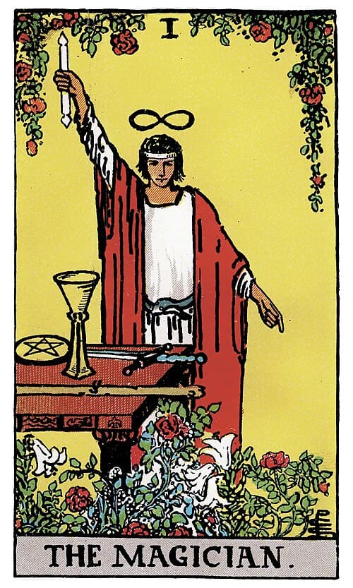 The Magician tarot card