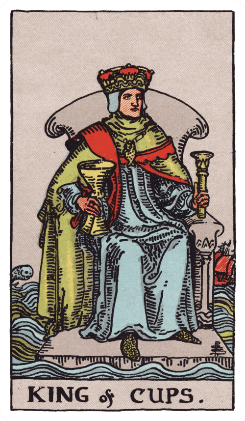 King of Cups tarot card